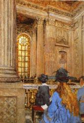 Edouard Vuillard The Chapel at the Chateau of Versailles Germany oil painting art